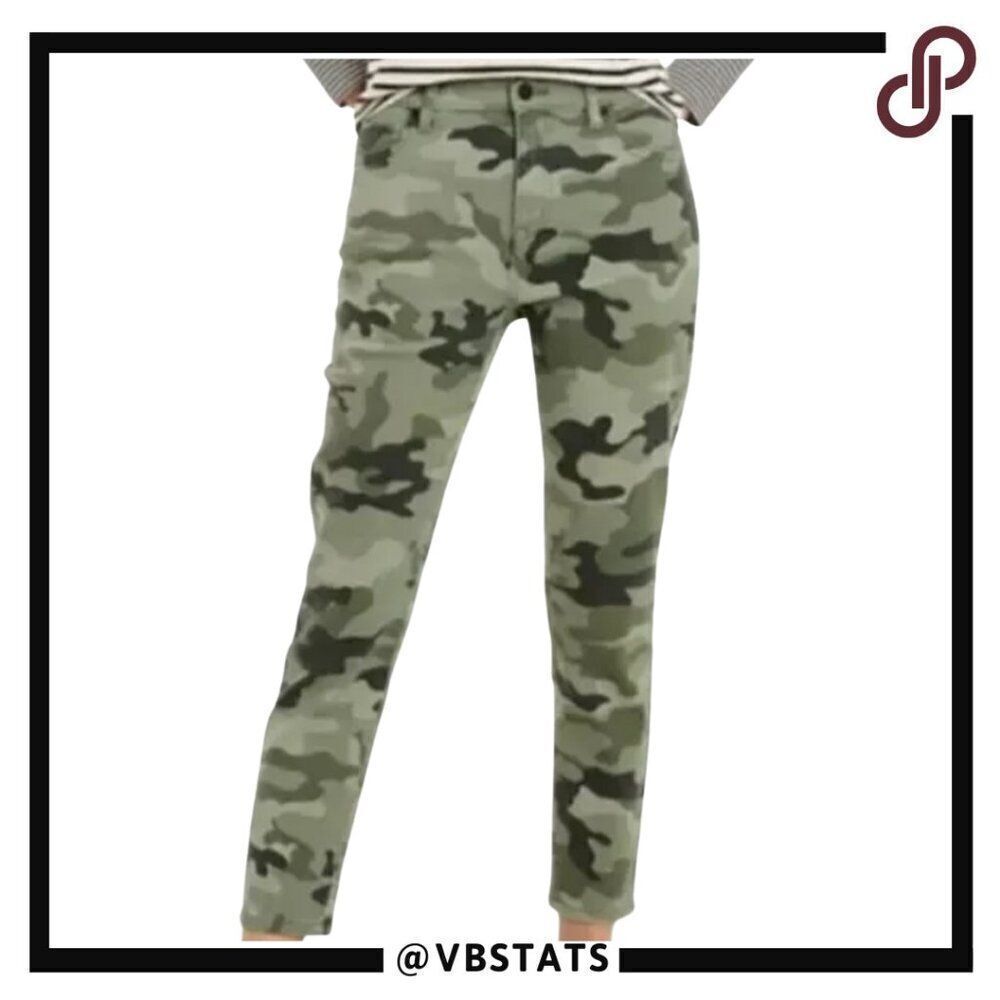 Nili Lotan x Target high rise camo pants size 8